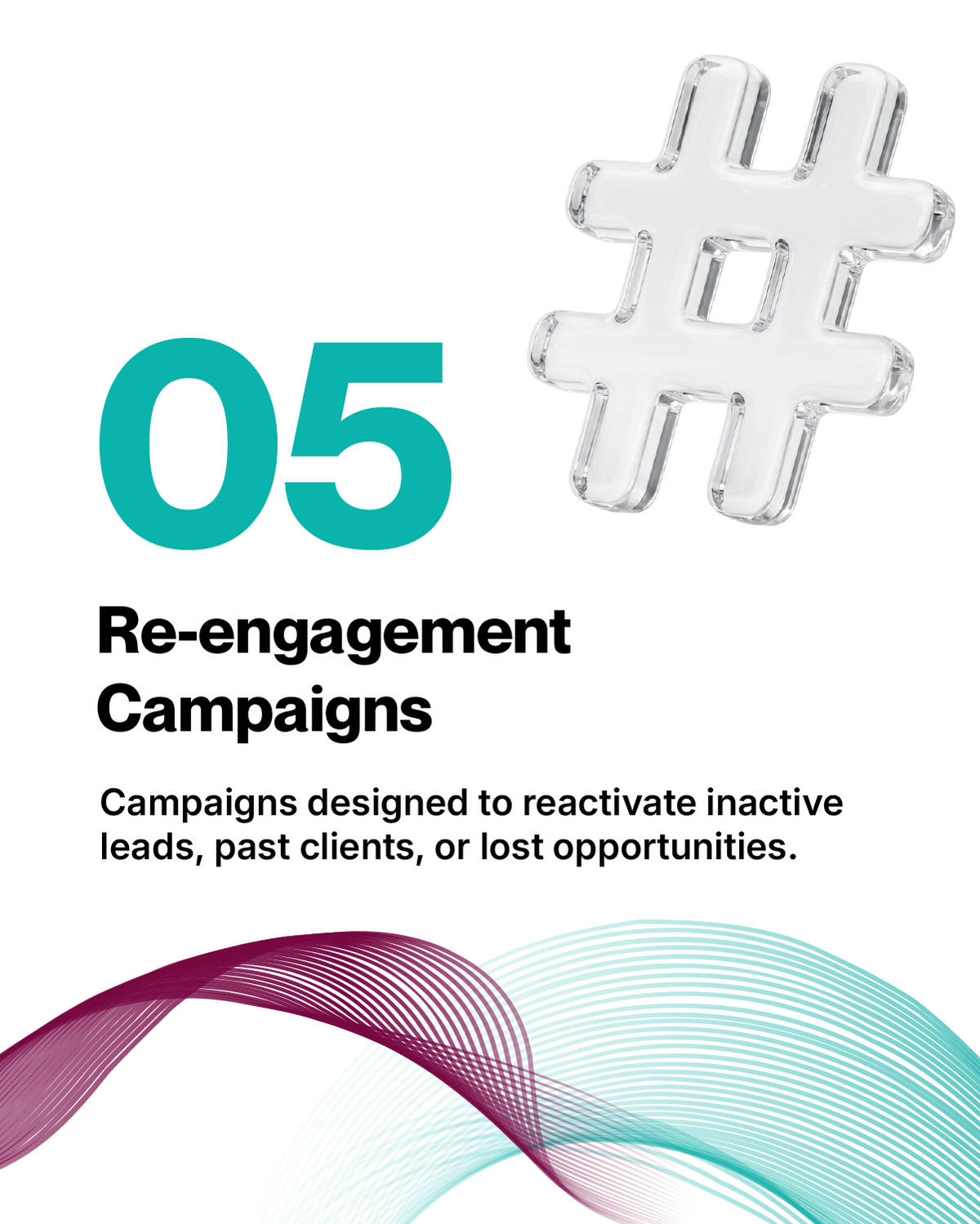 Activate follow-up and retention triggers