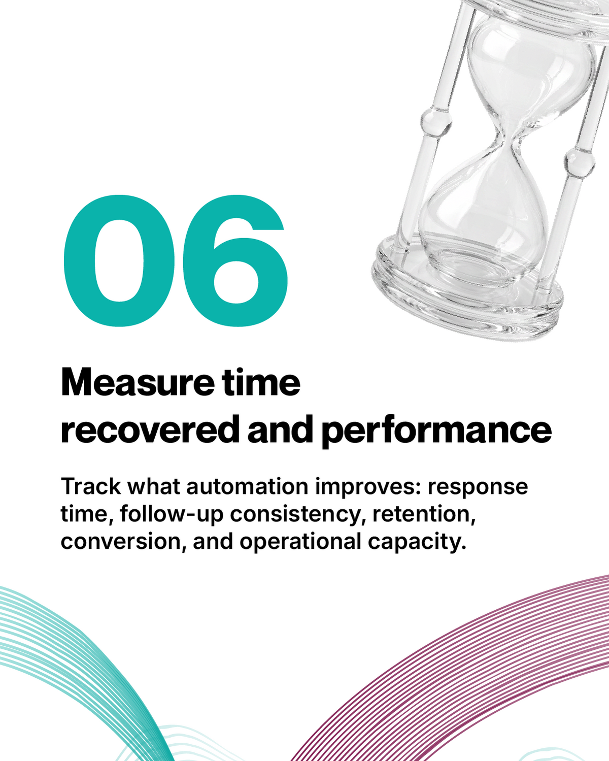 Measure time recovered and performance
